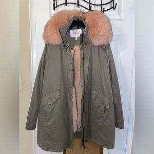 Derek Lam 10 Crosby Fur Coat